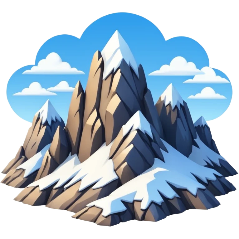 mountains emoji