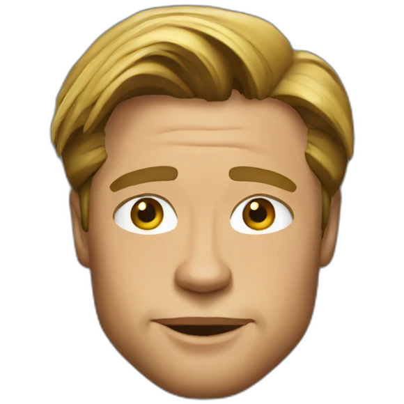 Brad pitt emoji