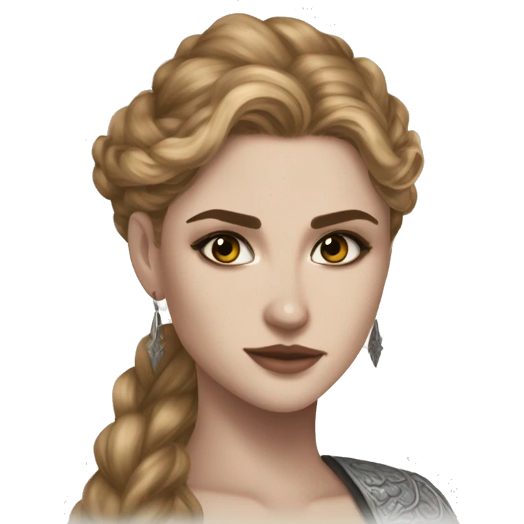 Feyre Archeron from a court of thorns and roses emoji
