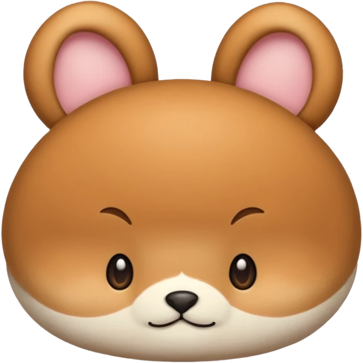 Normal bun in food  emoji