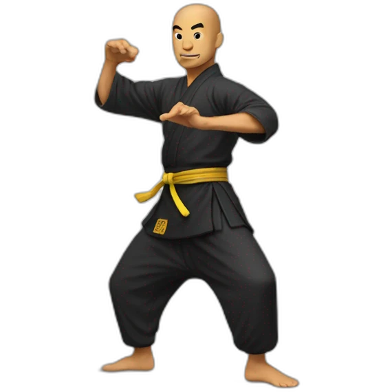 kung fu master emoji