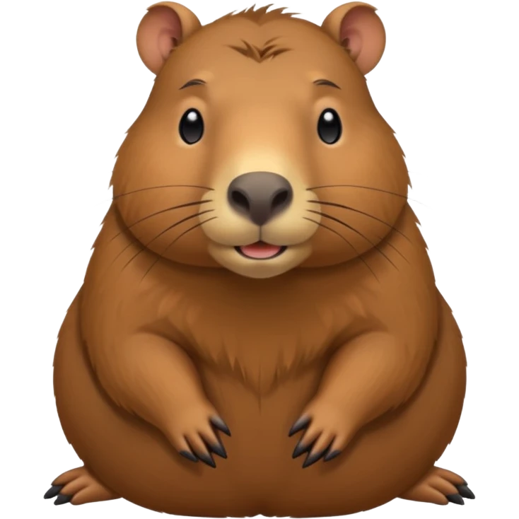 Capibara emoji