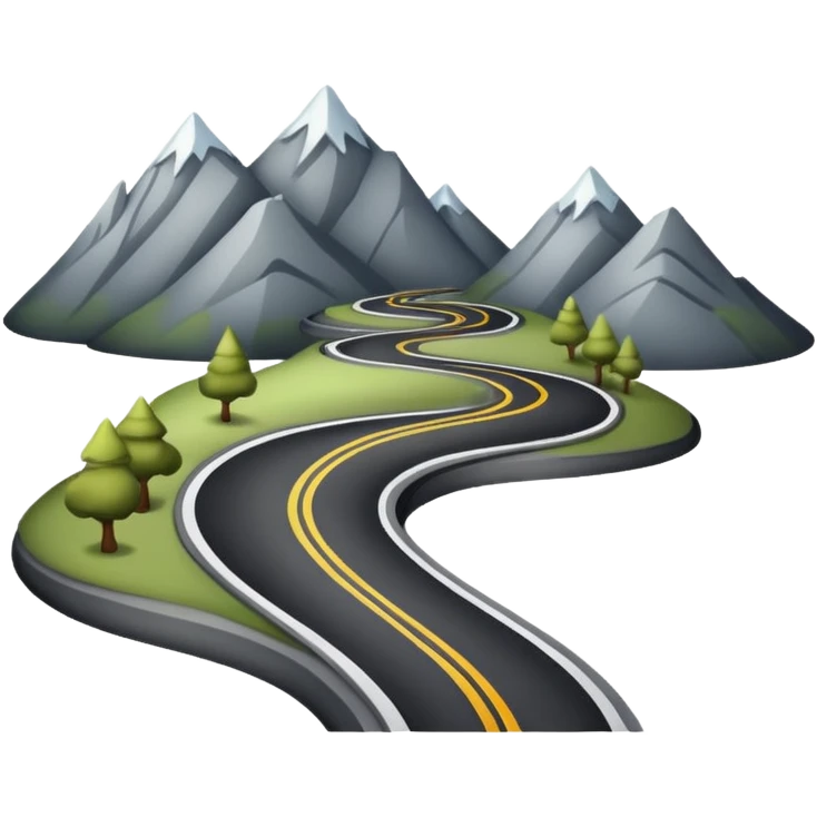 mach mir eine straße in denn bergen emoji