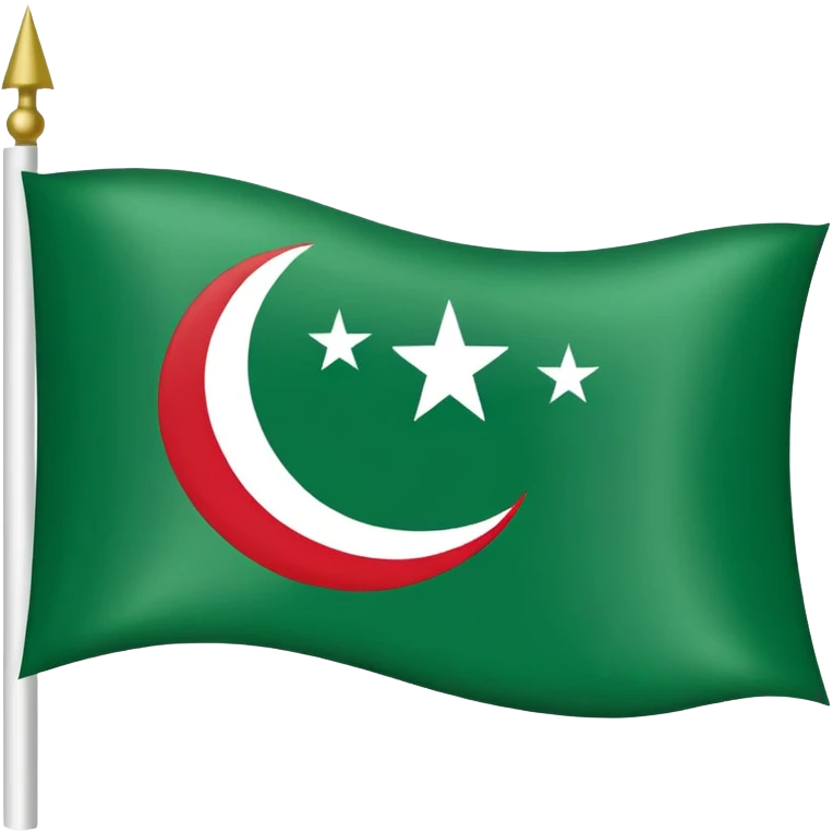 Kashmiri flag emoji