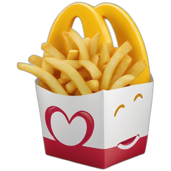 mcdonald's  happy meal emoji