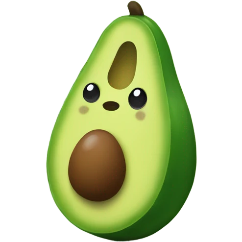 Avocado in a dinosaur costume emoji