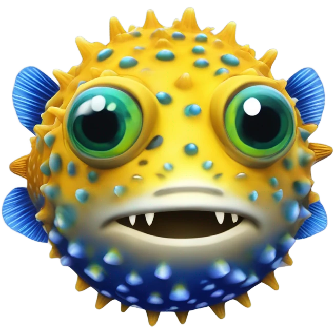 Puffer fish emoji