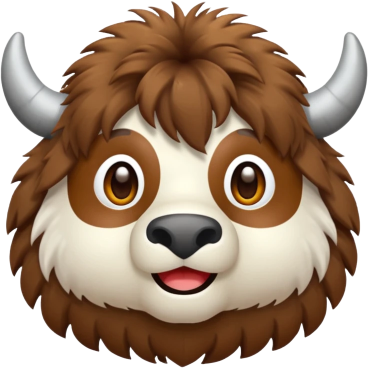 Yak 3D emoji png emoji
