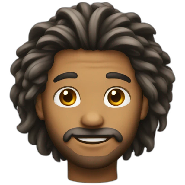 Long—hair—man emoji