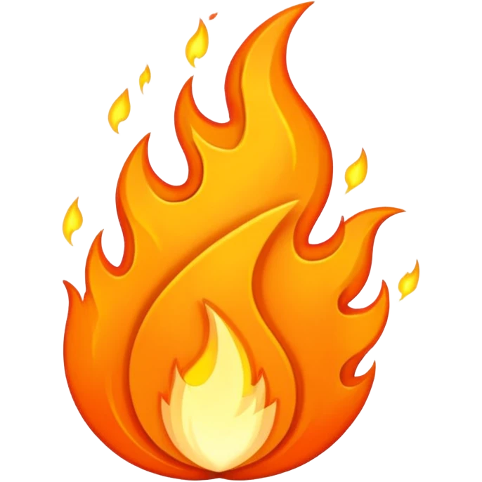 strike of fire emoji