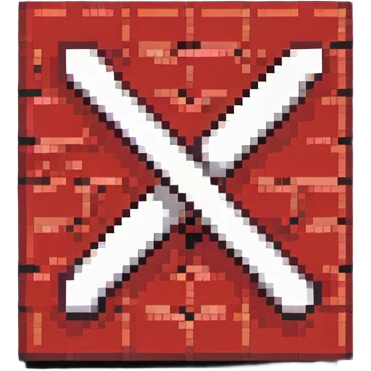 Red prohibition symbol, no entry sign with slash emoji