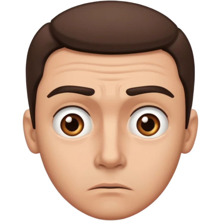 Overwhelmed man emoji