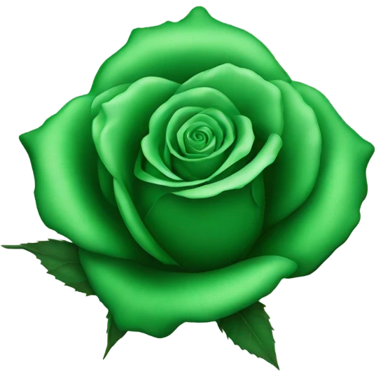 green rose emoji