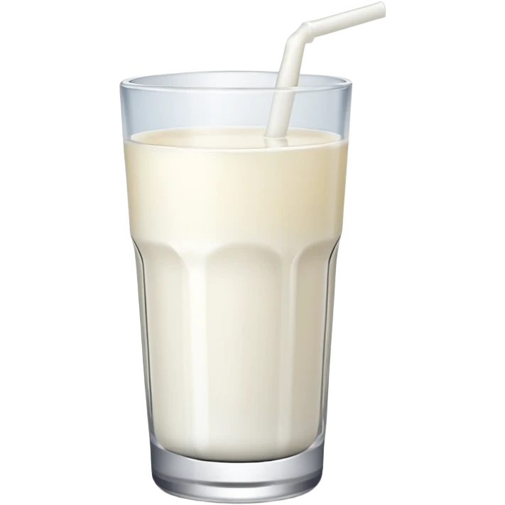 milk glass with shadow emoji