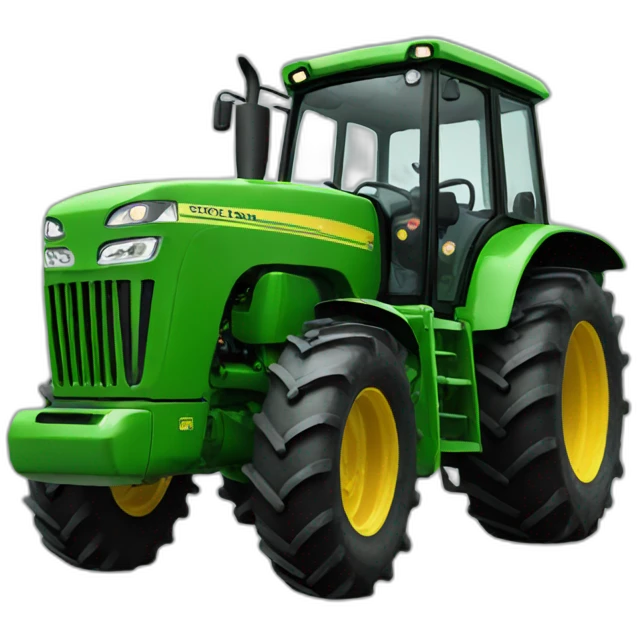 tractor green emoji