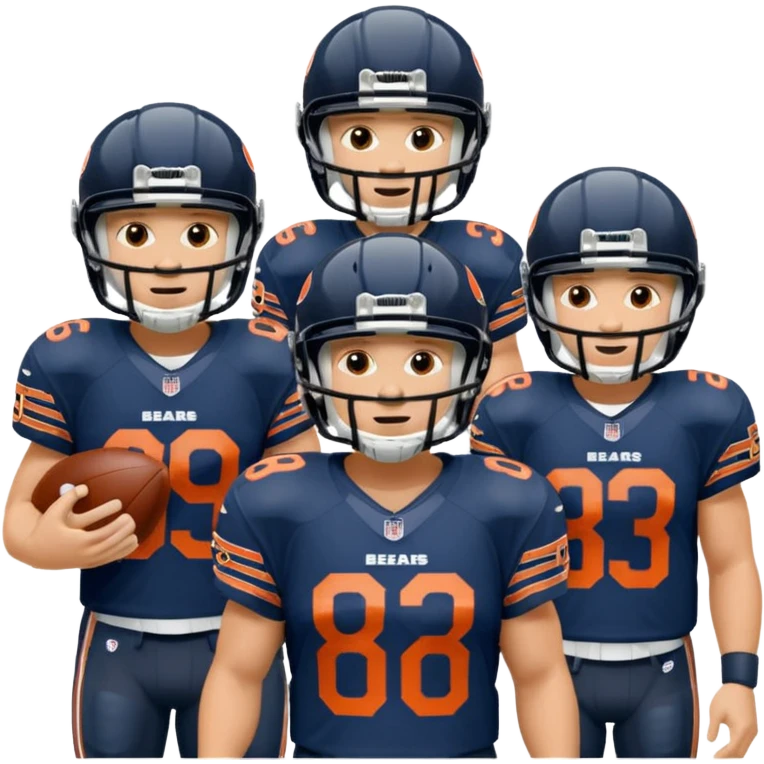 Chicago bears emoji