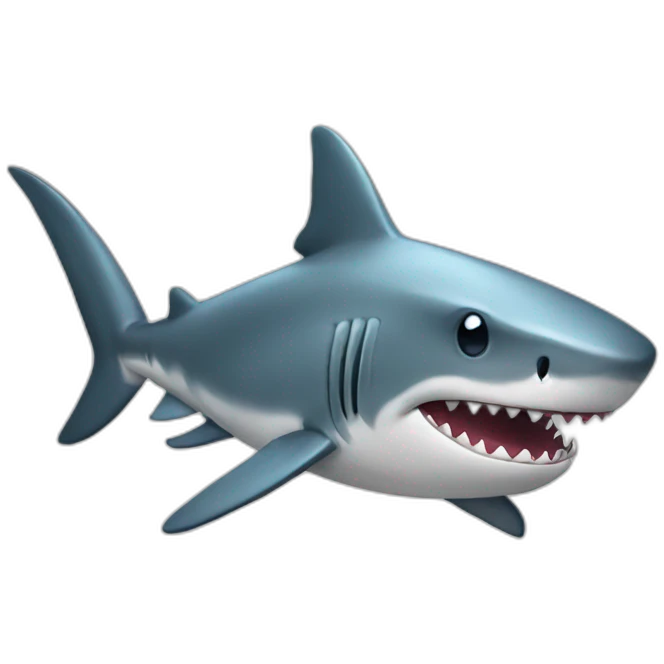shark cute emoji