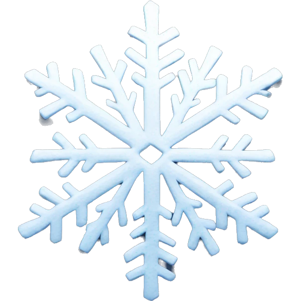 Very angry snowflake emoji