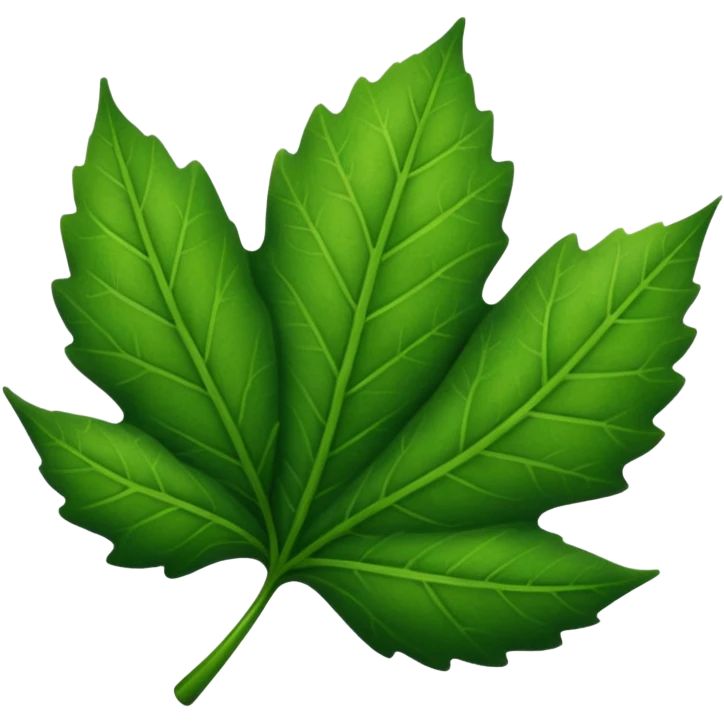 nature element leaf emoji