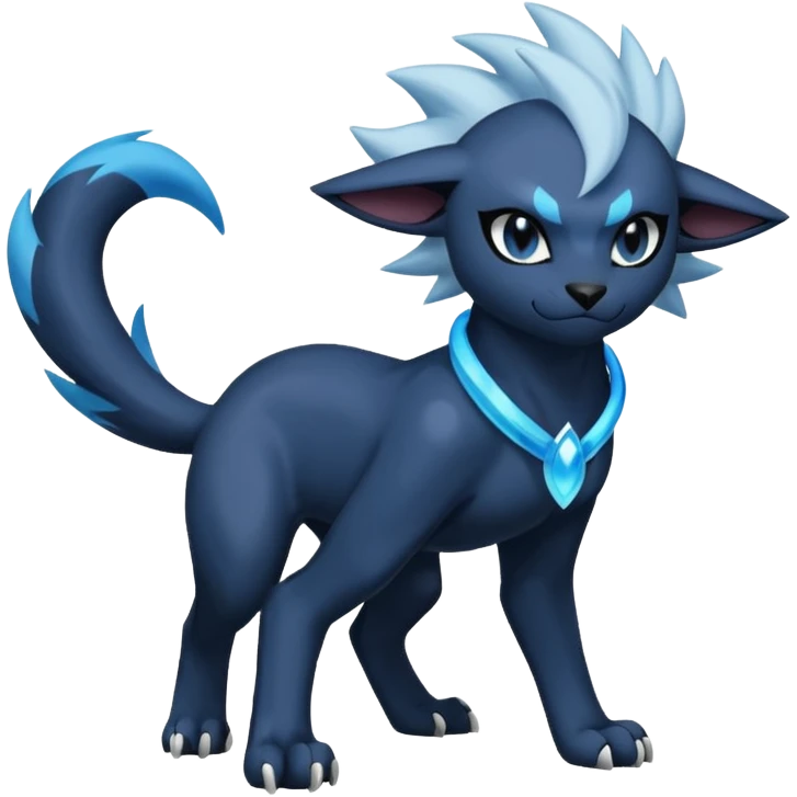 Luxray-Absol-Dewott-fusion emoji