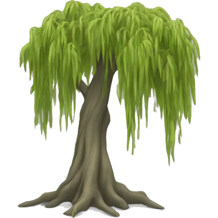 Weeping willow  emoji