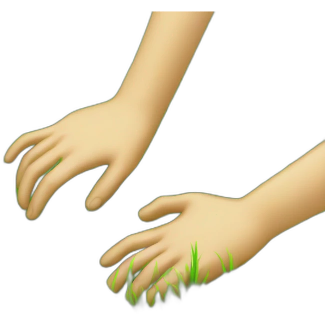 touch grass emoji