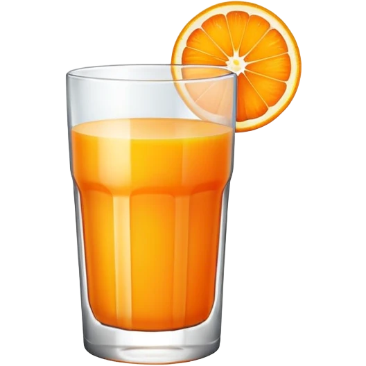 Orange juice  emoji