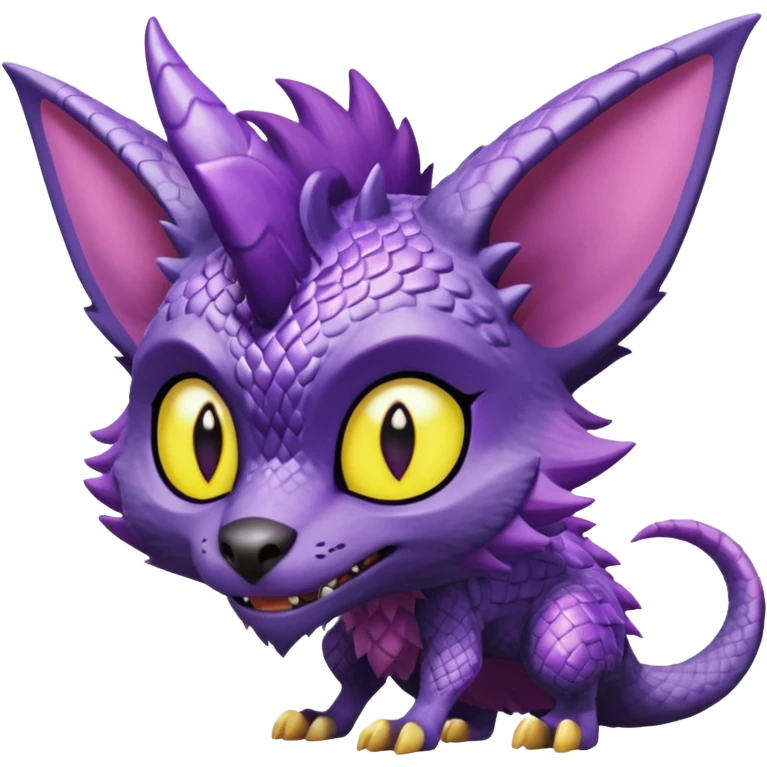 Spyro-Sergal-Lykoi-Pokémon-Fakémon-creature-hybrid emoji