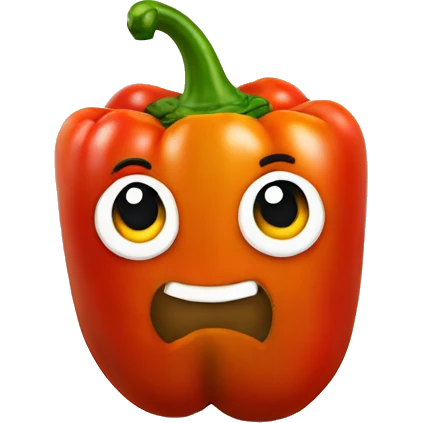 Stuffed bell pepper emoji