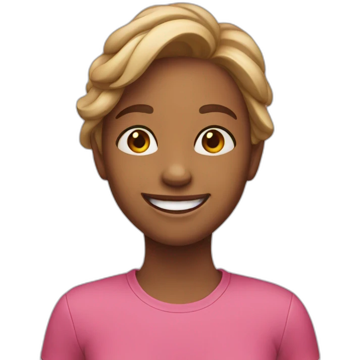 happy girl emoji