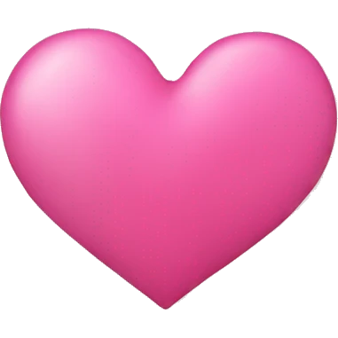 Pink heart emoji