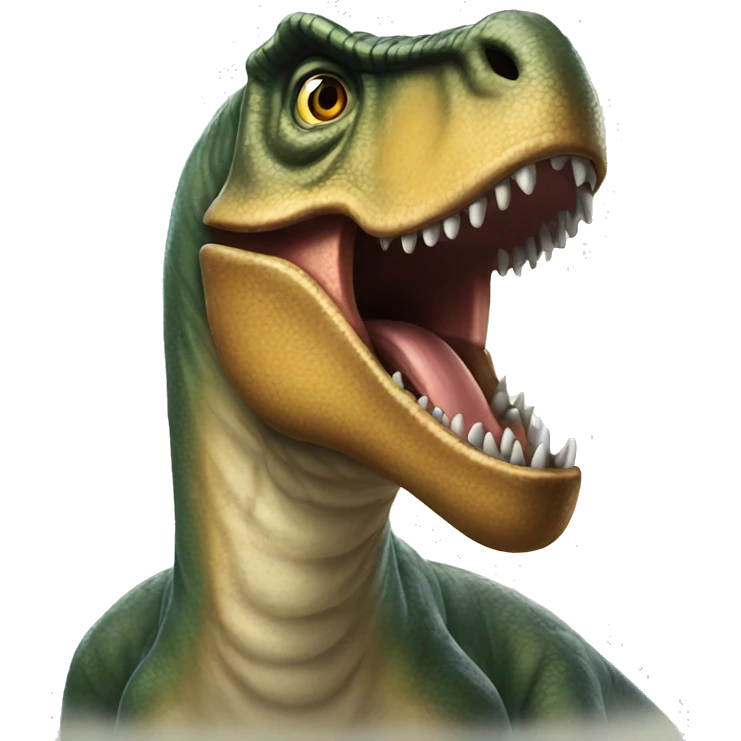 A giganotosaurus dino emoji