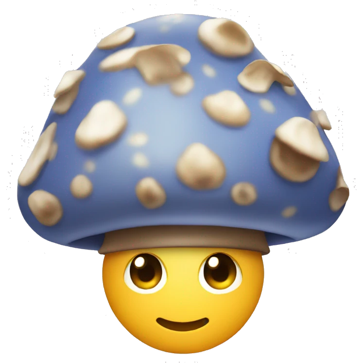 Mushroom hat emoji