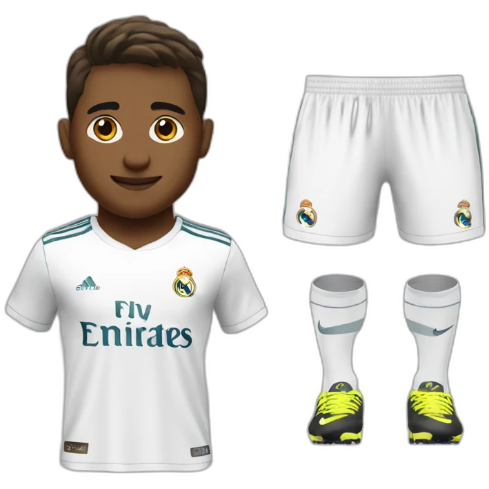 Real Madrid Nike kit emoji