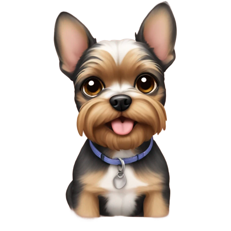 Frenchie Yorkie mix emoji