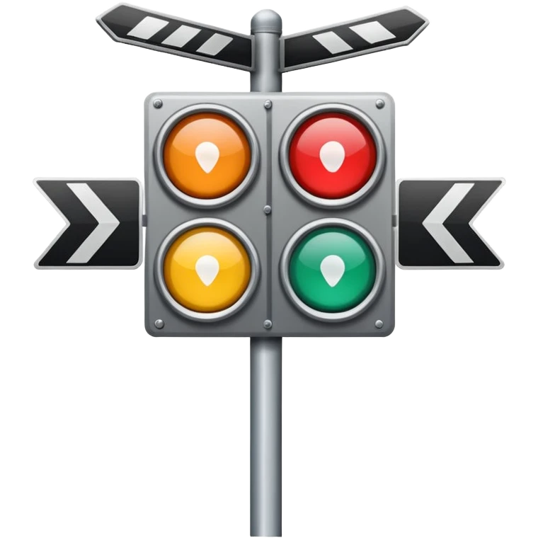 mac os icon rotation retro street signal arrows rotating inversion emoji