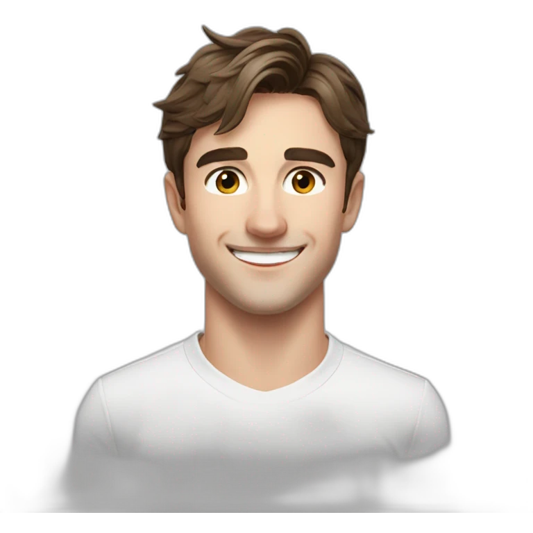 Charles Leclerc sweat smile emoji