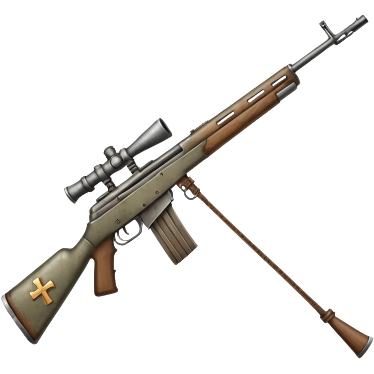 Battlefield rifle cross emoji
