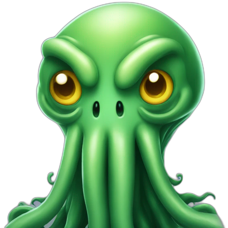 smiling cthulhu emoji