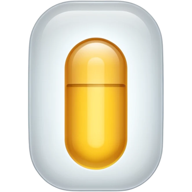 translucent capsule emoji