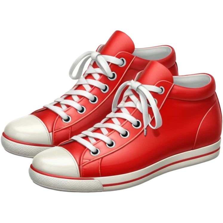 los zapatatos rojos de sonic sin sonic emoji