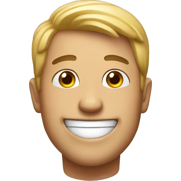 Happy dude emoji
