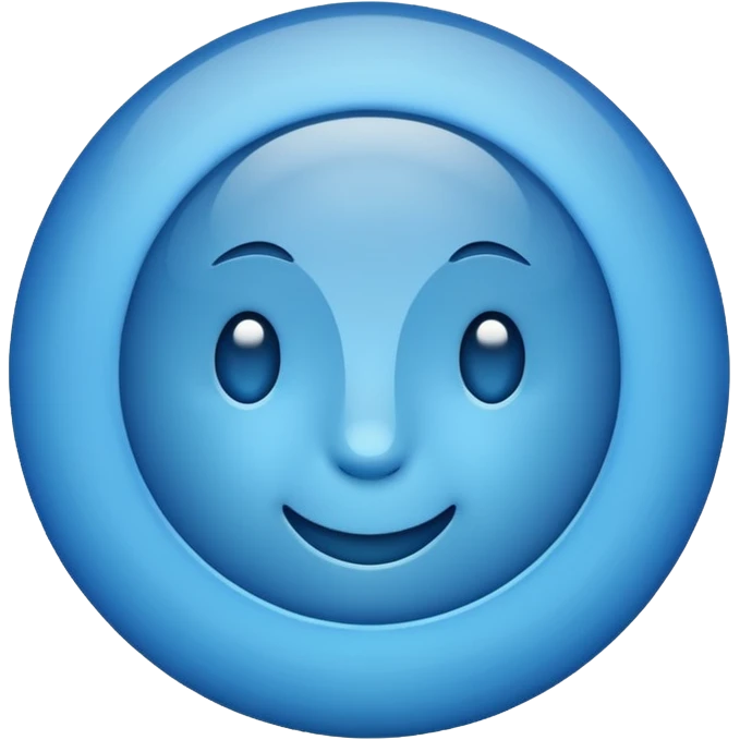 Blue tick  emoji