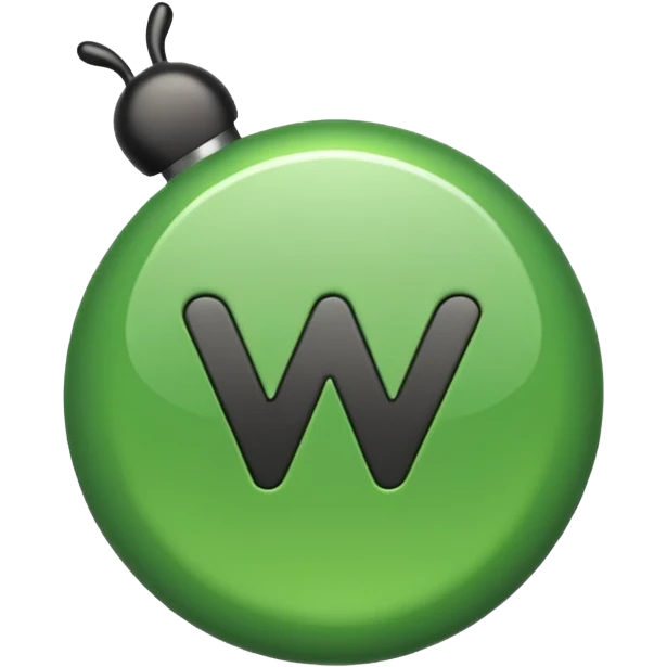 A tick sign with the background as blue emoji