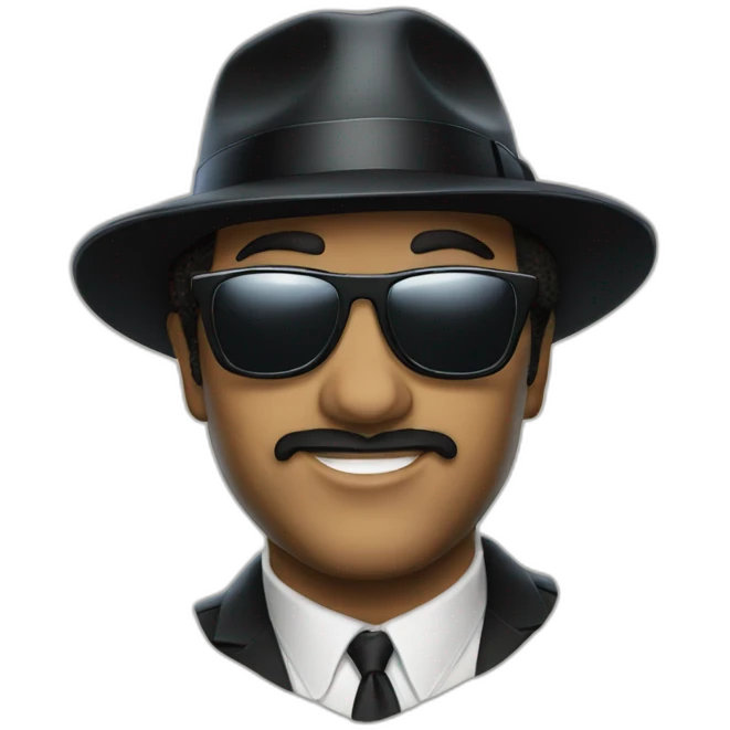 Blues brothers emoji