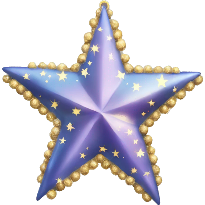 christmas decoration star emoji