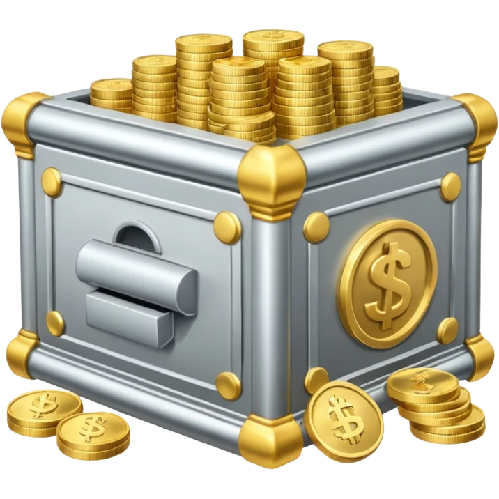 
METAL  bank ON MONEY emoji