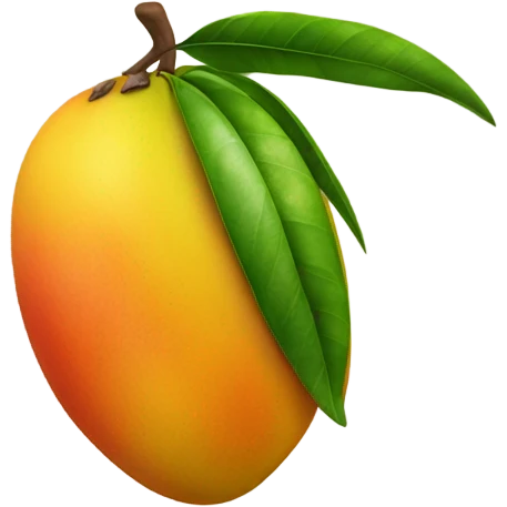 Realistic Mango emoji