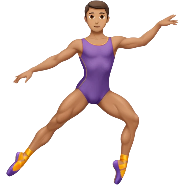 male.ballet dancer emoji