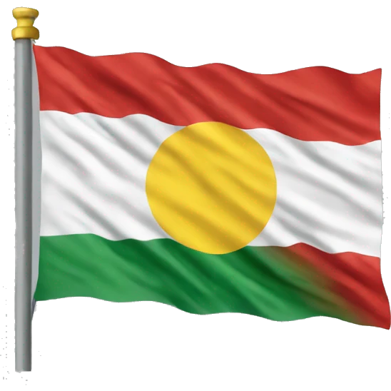 Kurdistan fahne emoji